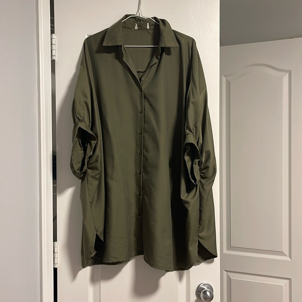 oversize shirts dress